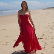 The Fuchsia Pink Gown