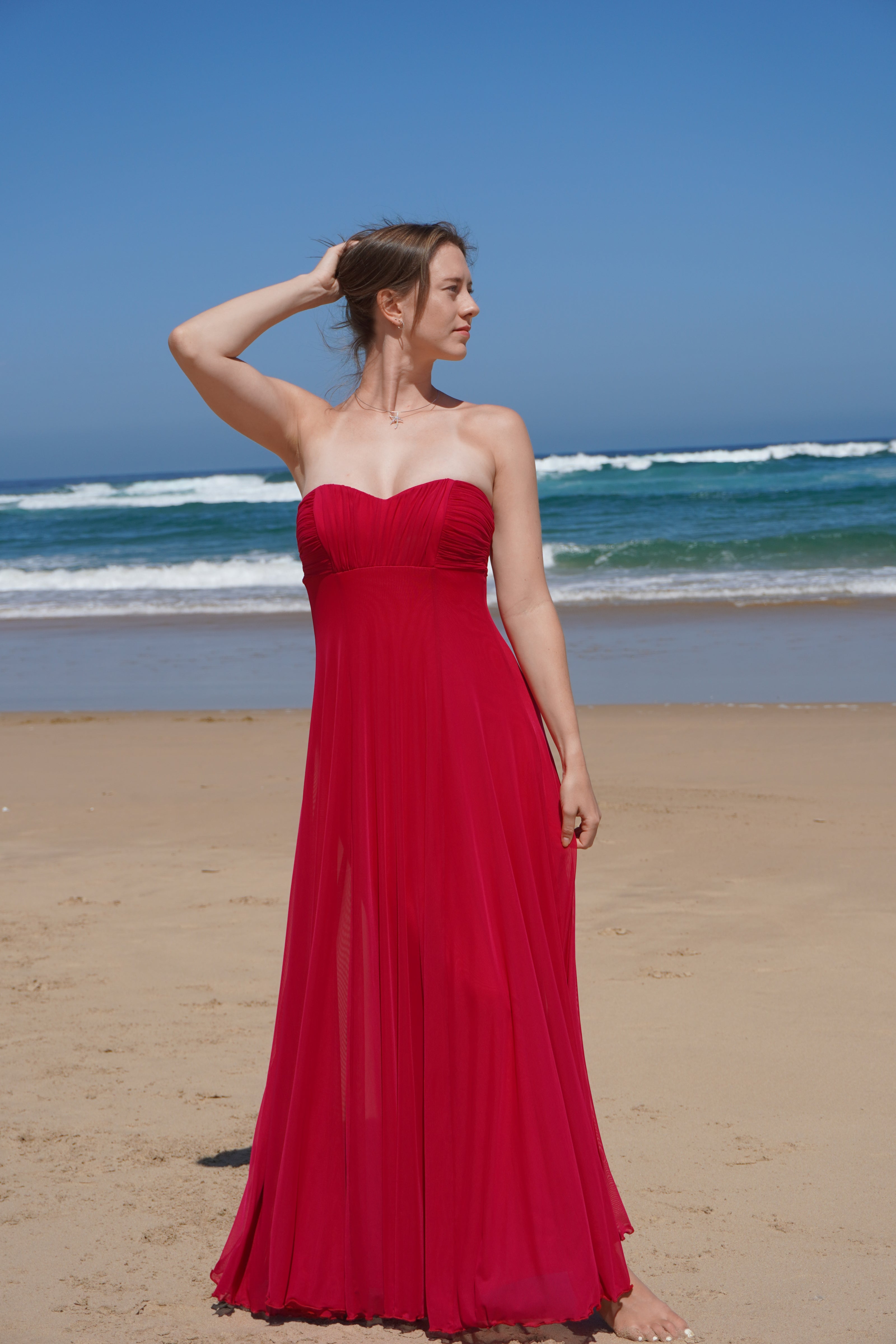 The Fuchsia Pink Gown