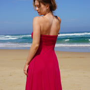 The Fuchsia Pink Gown