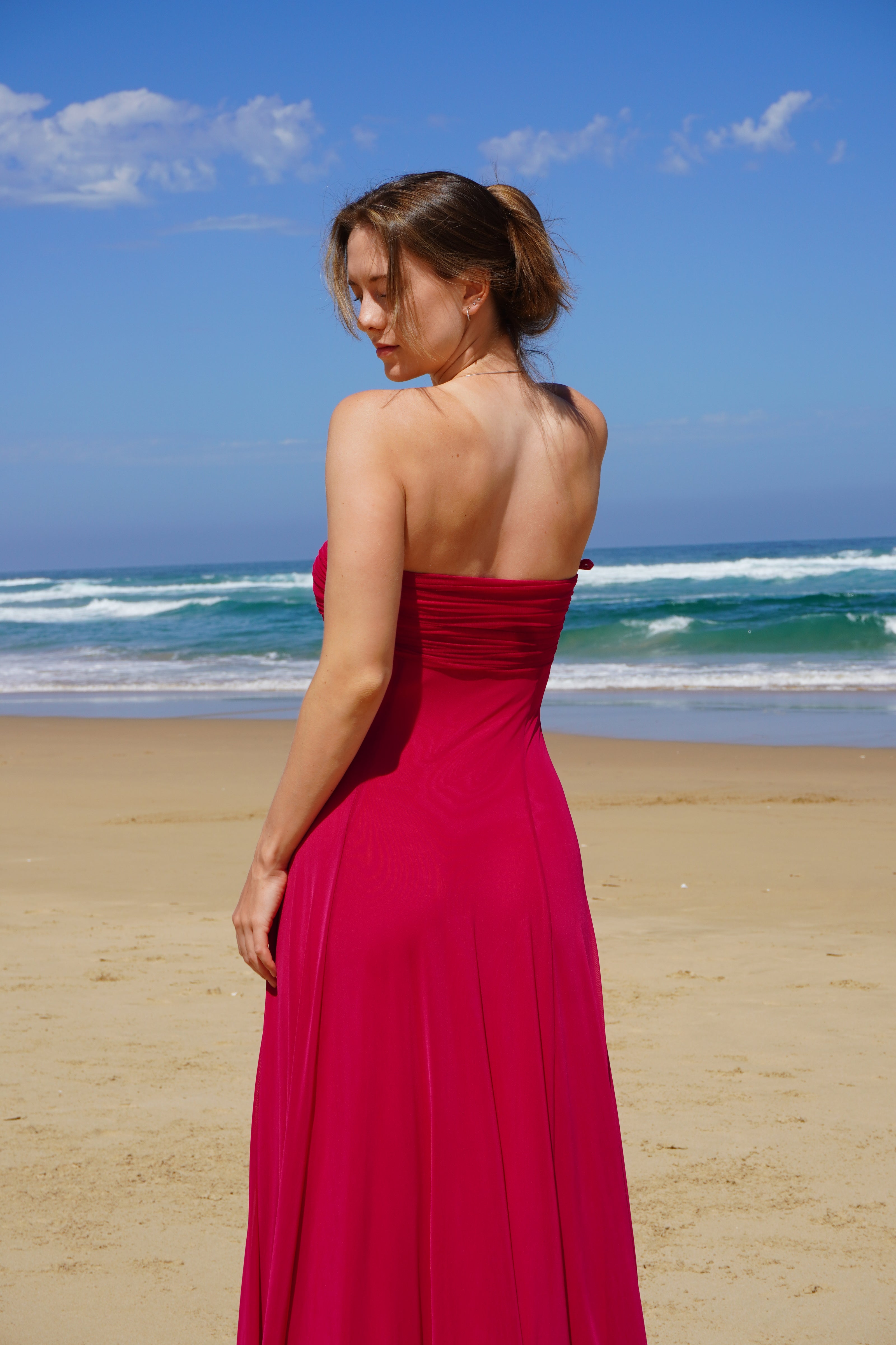 The Fuchsia Pink Gown