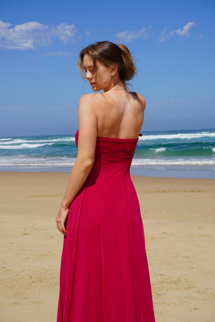 The Fuchsia Pink Gown