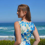 Coastal Blossom Mini Dress